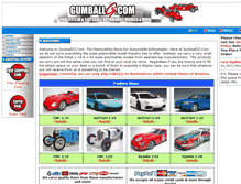 Tablet Screenshot of gumballgt.com